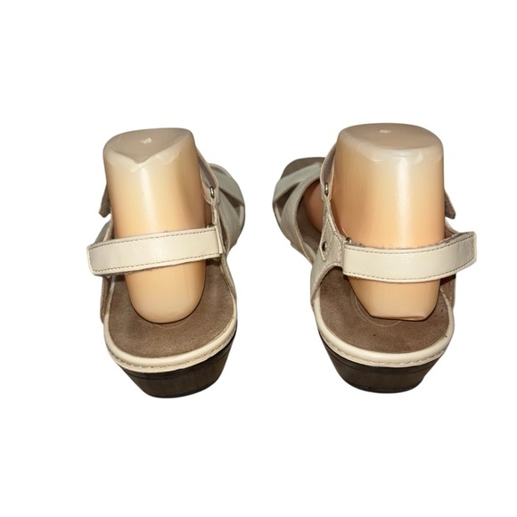 Barefoot Freedom Women's Size 8WW Extra Wide Strappy Orthopedic Sandals Leather - Picture 5 of 8